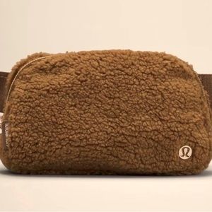 Lululemon Caramel Brown Fleece Belt Bag